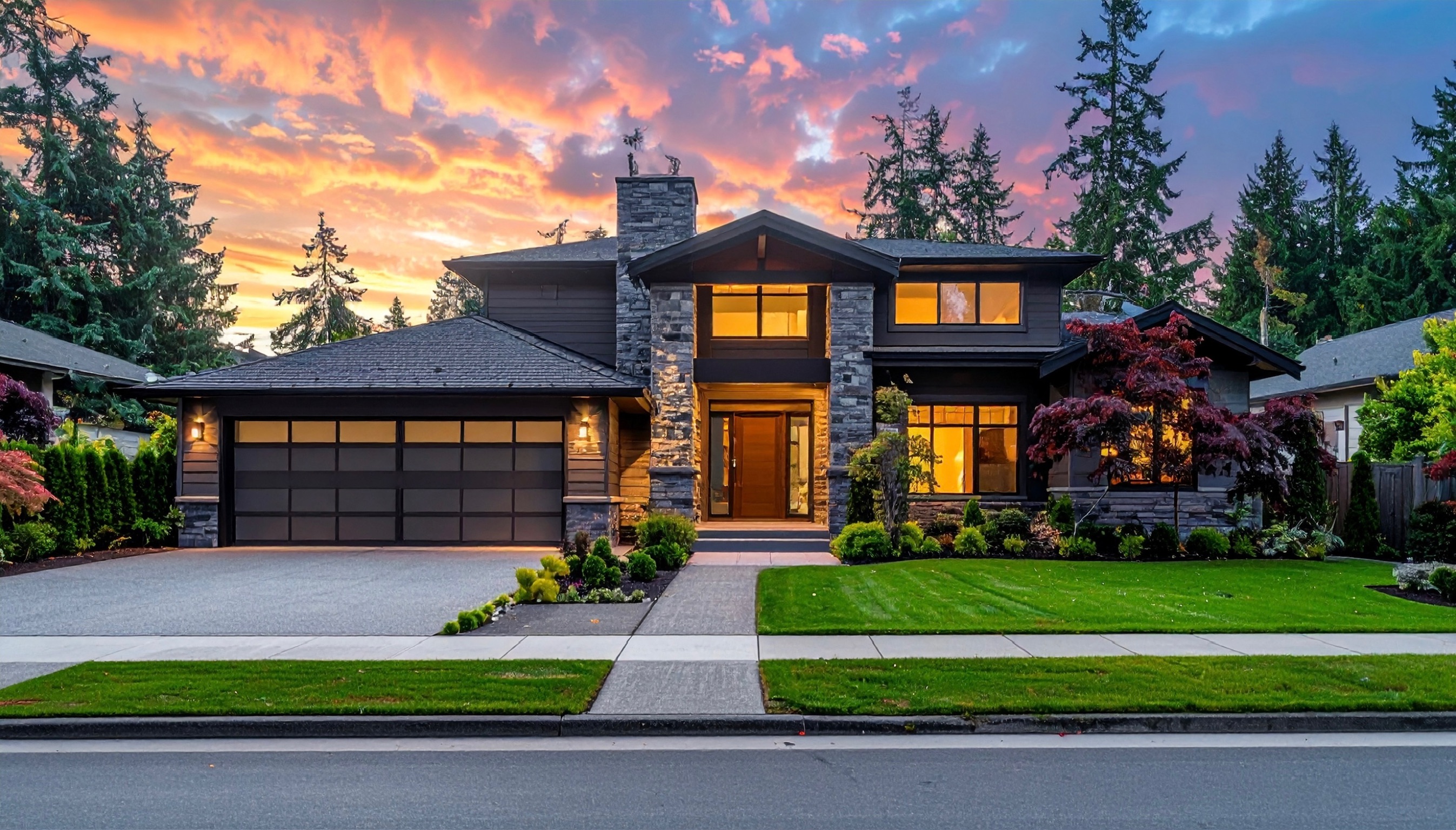 Stunning outdoor living space